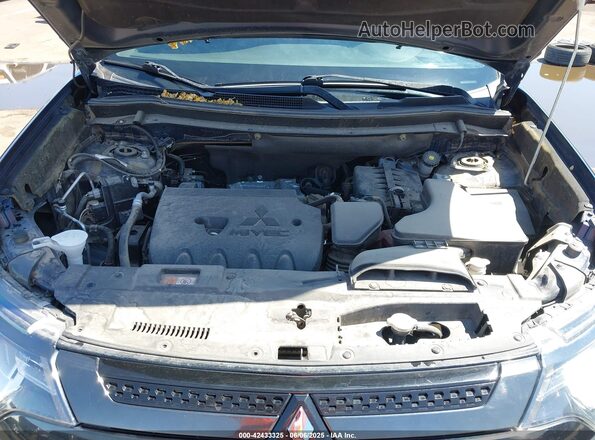JA4AD3A32LZ034888 2020 MITSUBISHI OUTLANDER Dark Blue Вид ззаду
