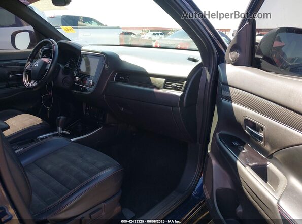 JA4AD3A32LZ034888 2020 MITSUBISHI OUTLANDER Dark Blue Вид салону спереду