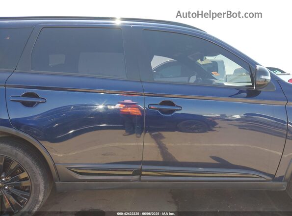 JA4AD3A32LZ034888 2020 MITSUBISHI OUTLANDER Dark Blue Вид задньої частини салону
