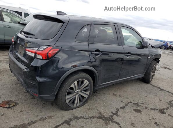 JA4AP3AU7LU009451 2020 MITSUBISHI OUTLANDER Black Задня права чверть