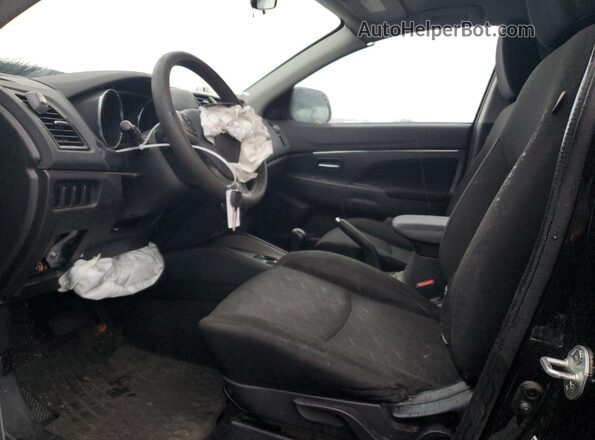 JA4AP3AU7LU009451 2020 MITSUBISHI OUTLANDER Black Вид салону спереду