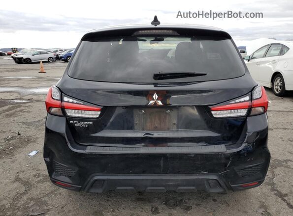 JA4AP3AU7LU009451 2020 MITSUBISHI OUTLANDER Black Вид ззаду