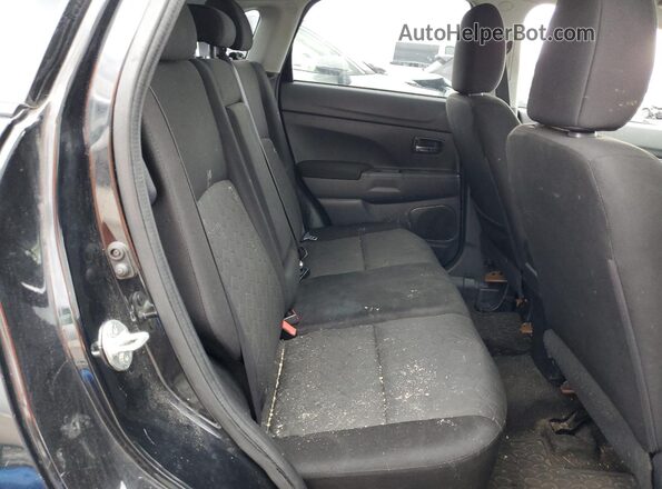 JA4AP3AU7LU009451 2020 MITSUBISHI OUTLANDER Black Вид задніх сидінь