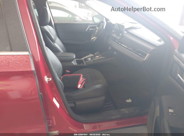 JA4J4UA87PZ022985 2023 MITSUBISHI OUTLANDER Red Widok wnętrza z przodu