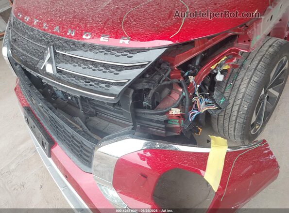 JA4J4UA87PZ022985 2023 MITSUBISHI OUTLANDER Red Widok z przodu