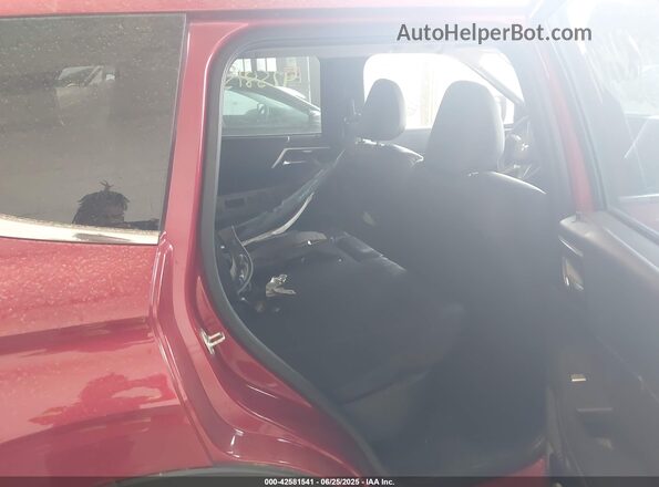 JA4J4UA87PZ022985 2023 MITSUBISHI OUTLANDER Red Widok naklejki z numerem VIN