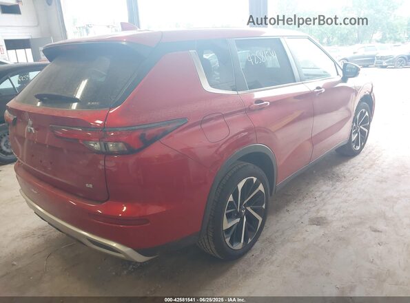 JA4J4UA87PZ022985 2023 MITSUBISHI OUTLANDER Red Tył prawy