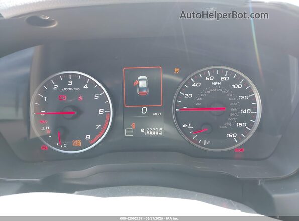JF1VBAA64P9825009 2023 SUBARU WRX White Հետևի նստատեղերի տեսք