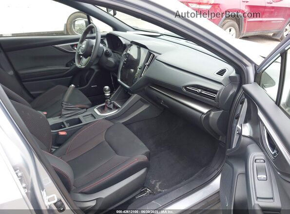 JF1VBAH68R9805712 2024 SUBARU WRX Gray Widok wnętrza z przodu