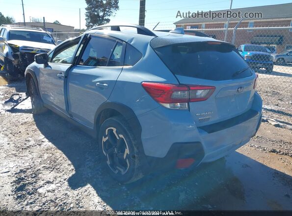 JF2GTHMC6MH202407 2021 SUBARU CROSSTREK Light Blue Trasero izquierdo