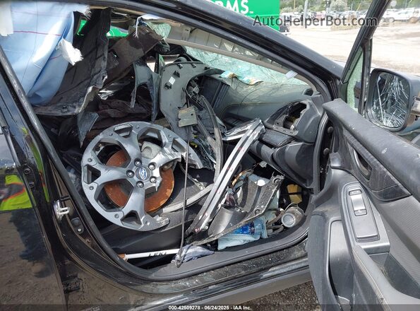 JF2GTHSC0PH280303 2023 SUBARU CROSSTREK Черный Вид салона спереди