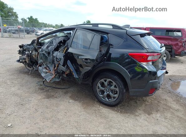 JF2GTHSC0PH280303 2023 SUBARU CROSSTREK Черный Задняя левая четверть