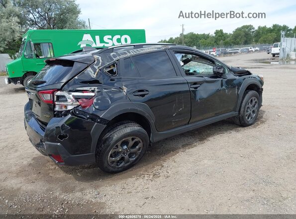 JF2GTHSC0PH280303 2023 SUBARU CROSSTREK Черный Задняя правая четверть