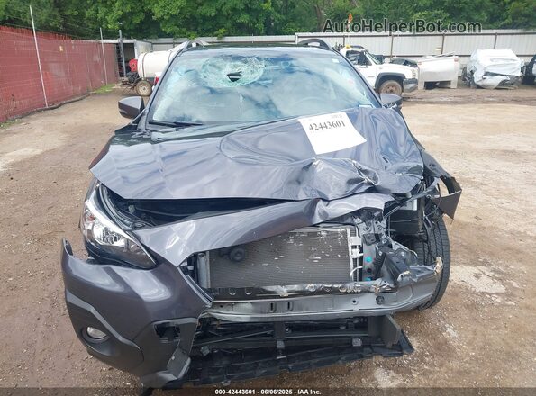 JF2GTHSC4MH318806 2021 SUBARU CROSSTREK Gray Widok z przodu