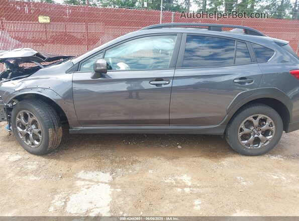 JF2GTHSC4MH318806 2021 SUBARU CROSSTREK Gray 