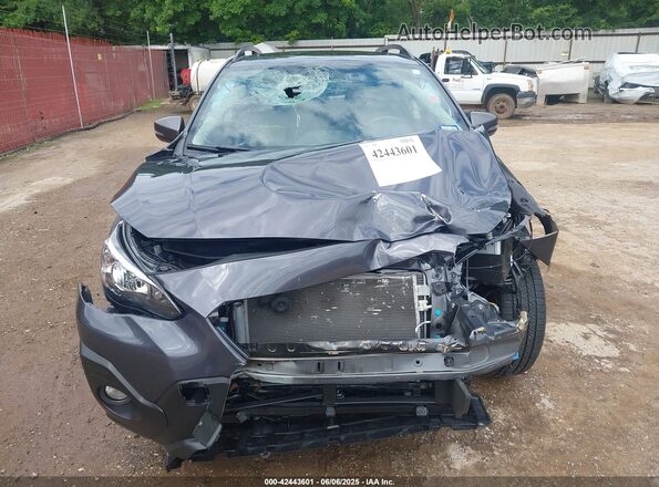 JF2GTHSC4MH318806 2021 SUBARU CROSSTREK Gray Widok wnętrza z tyłu