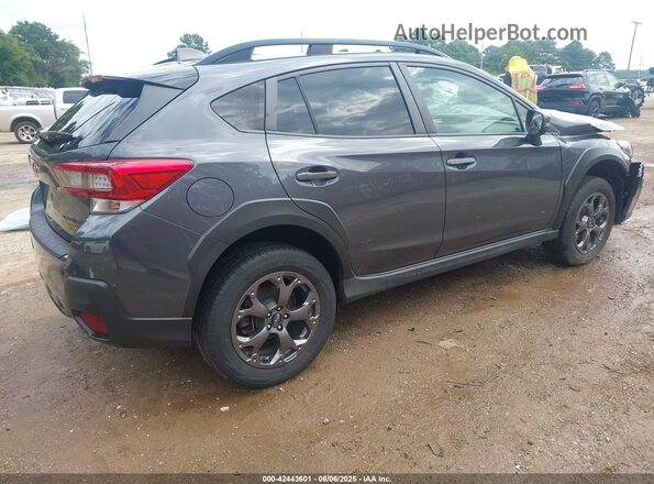 JF2GTHSC4MH318806 2021 SUBARU CROSSTREK Gray Tył prawy