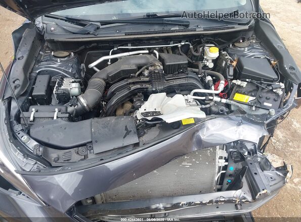 JF2GTHSC4MH318806 2021 SUBARU CROSSTREK Gray Widok z tyłu