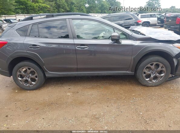 JF2GTHSC4MH318806 2021 SUBARU CROSSTREK Gray Widok wnętrza 360 stopni