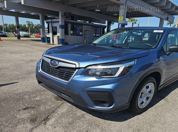 JF2SKAAC7MH575349 2021 SUBARU FORESTER  Передня ліва чверть