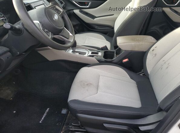JF2SKADC5MH467677 2021 SUBARU FORESTER Белый Вид панели приборов