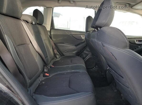 JF2SKAJC3LH453067 2020 SUBARU FORESTER Black Widok wnętrza z tyłu