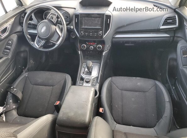 JF2SKAJC3LH453067 2020 SUBARU FORESTER Black Widok deski rozdzielczej