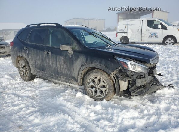 JF2SKAJC3LH453067 2020 SUBARU FORESTER Black Przód prawy