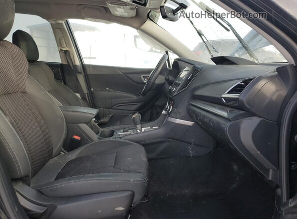 JF2SKAJC3LH453067 2020 SUBARU FORESTER Black Widok wnętrza z przodu