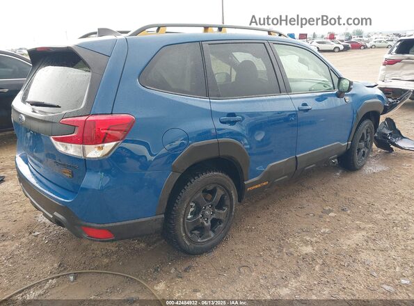 JF2SKAJC8SH404977 2025 SUBARU FORESTER Blue Задня права чверть