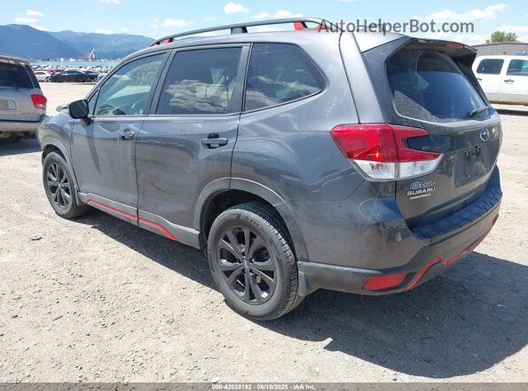 JF2SKALC6MH524096 2021 SUBARU FORESTER Серый Задняя левая четверть