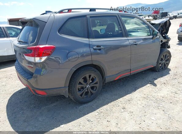 JF2SKALC6MH524096 2021 SUBARU FORESTER Серый Задняя правая четверть