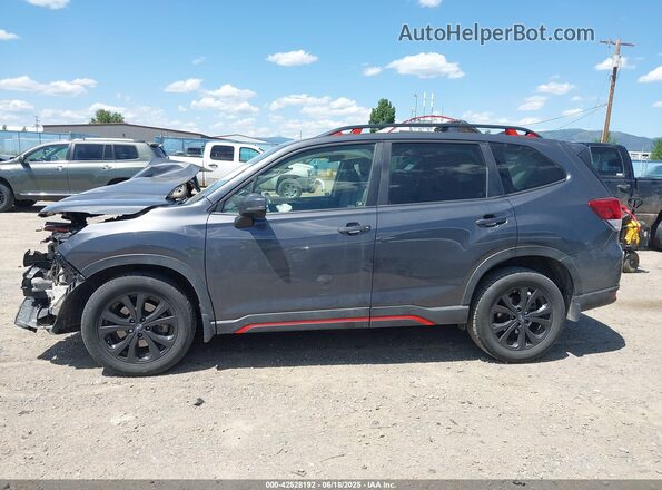 JF2SKALC6MH524096 2021 SUBARU FORESTER Серый 
