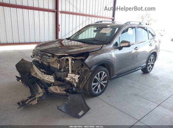 JF2SKAPC0PH495239 2023 SUBARU FORESTER Brown Առջևի ձախ երեք քառորդ տեսարան