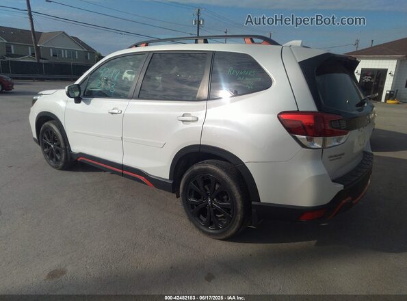 JF2SKARC3MH423900 2021 SUBARU FORESTER White Tył lewy