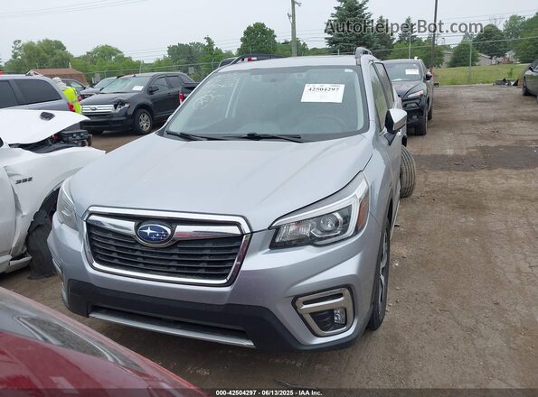 JF2SKAXCXLH494092 2020 SUBARU FORESTER Silver Widok zestawu wskaźników