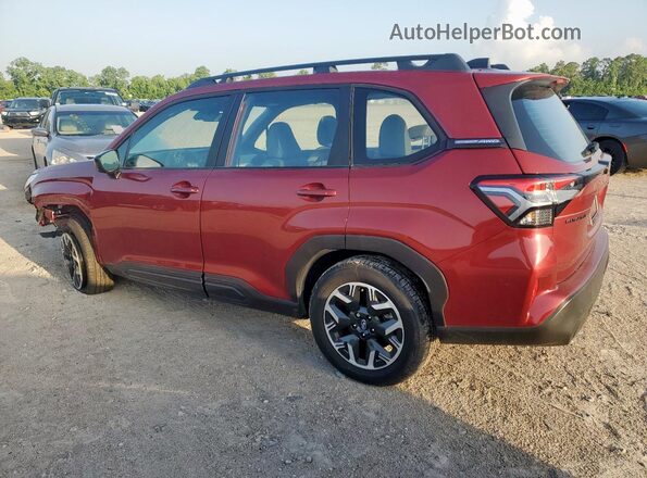 JF2SLDAC7SH407254 2025 SUBARU FORESTER Burgundy უკანა მარცხენა