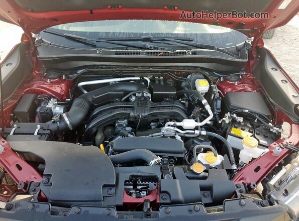 JF2SLDAC7SH407254 2025 SUBARU FORESTER Burgundy ძრავის განყოფილების ხედი