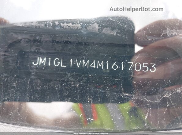 JM1GL1VM4M1617053 2021 MAZDA 6 Gray Շարժիչի բաժամունքի տեսք