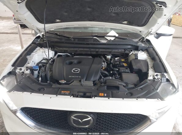 JM3KFBDM4M0425878 2021 MAZDA CX-5 White უკანა ხედი