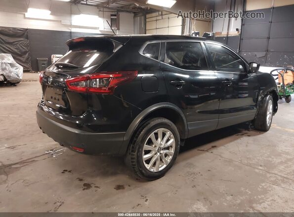 JN1BJ1AV2MW313353 2021 NISSAN ROGUE Черный Задняя правая четверть