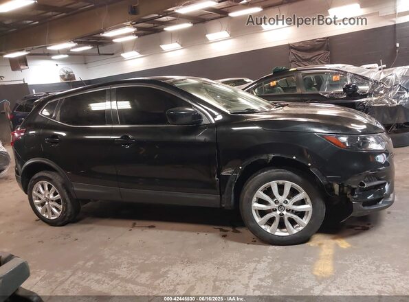 JN1BJ1AV2MW313353 2021 NISSAN ROGUE Черный Вид задней части салона