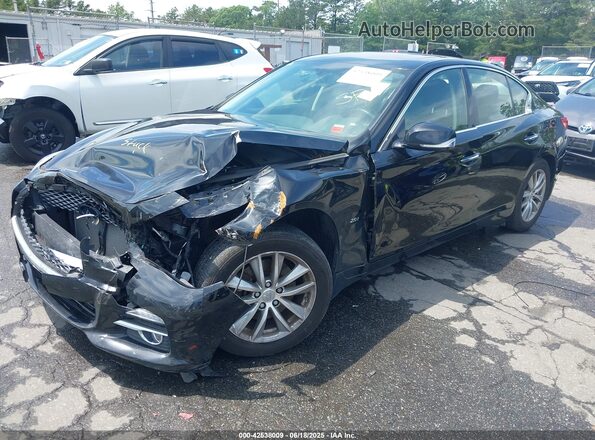 JN1CV7AR6HM682328 2017 INFINITI Q50 Black Front view