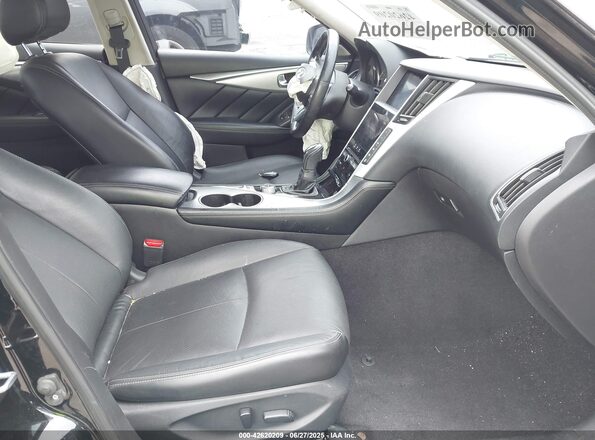 JN1EV7BP6MM702416 2021 INFINITI Q50 Черный Вид салона спереди