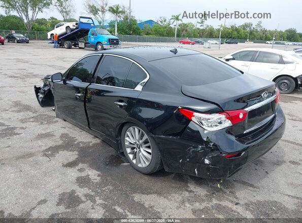 JN1EV7BP6MM702416 2021 INFINITI Q50 Черный Задняя левая четверть