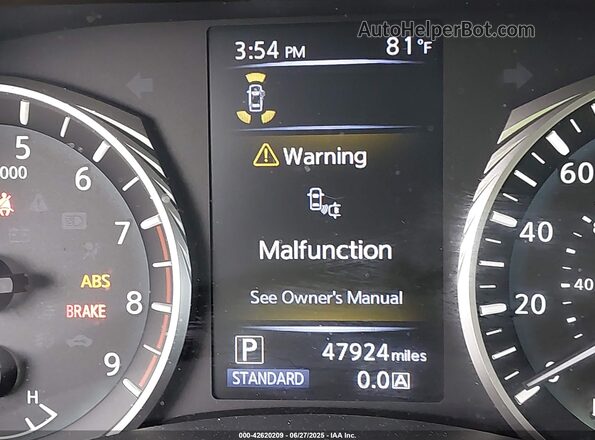 JN1EV7BP6MM702416 2021 INFINITI Q50 Черный 