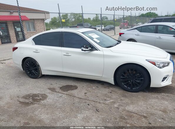 JN1EV7BP8MM704264 2021 INFINITI Q50 White Вид задньої частини салону