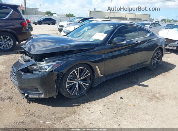 JN1EV7KK7MM410262 2021 INFINITI Q60 Black Przód lewy