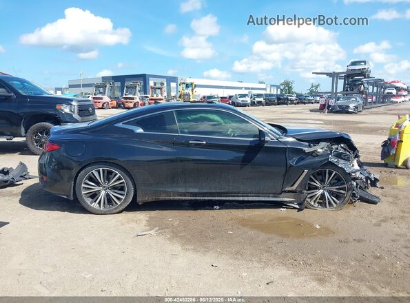 JN1EV7KK7MM410262 2021 INFINITI Q60 Black Widok wnętrza 360 stopni