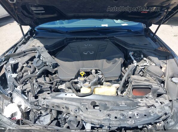 JN1EV7KK7MM410262 2021 INFINITI Q60 Black Widok z tyłu